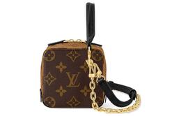 Louis Vuitton Женская кожаная сумка коричневого цвета m47124