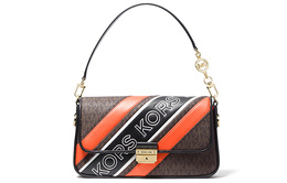 Сумка через плечо Bradshaw из кожи, женская, многоцветная, небольшого размера Michael Kors 30f1g2bl1b-212