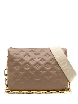 Louis Vuitton 2021-2025 Monogram Embossed Puffy Lambskin Coussin PM satchel 31942976