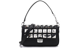 Michael Kors Сумка-тоут Bradshaw из кожи через плечо, женская, черная 30h1s2bl0l-001
