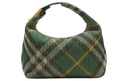 Средняя полиамидная женская сумка цвета плюща Burberry 80820471