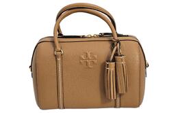 Tory Burch Сумка-тоут Thea из кожи, через плечо, маленькая женская, коричневого цвета 146449-221