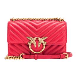 Pinko Сумка через плечо из овчины, женская, красная 100074-a0gk-r30q
