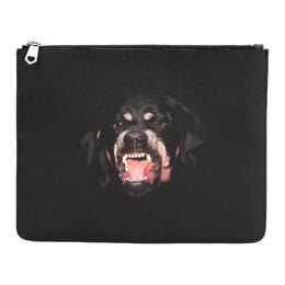 Клатч Givenchy PVC среднего размера, женский, черный bk06072337-960