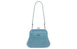 Vivienne Westwood Женская сумка из коровьей кожи синего цвета 4402009cul0039k403