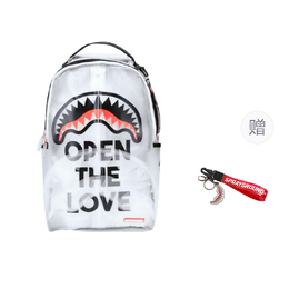Рюкзак из ТПУ, обычный, унисекс, прозрачный Sprayground, Transparent (Includes Bag Charm) w1015703 | transparent (includes bag charm)