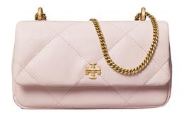 Tory Burch Сумка через плечо Kira из коровьей кожи, мини-сумка на плечо, женская, розового цвета 154710-651 | rose pink