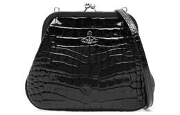Vivienne Westwood Женский клатч из телячьей кожи, черный 4402009cul0039n401