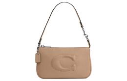Coach Сумка женская Nolita из коровьей кожи на одно плечо, небольшого размера, серо-коричневого цвета cr364-svtp