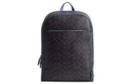Рюкзак Gotham Canvas Tubas Men's Charcoal & Blueberry Coach cr743-wrh