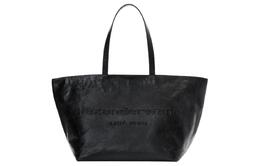 Кожаная сумка-тоут с тисненым логотипом Punch Alexander Wang 20224t01l001