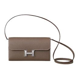 Кошелек Constance To Go Epsom из телячьей кожи, сумка-мессенджер, женская сумка через плечо Hermes h080125ck18