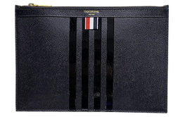 Thom Browne Кошелек-клатч из коровьей кожи, черный, мужской mac039b00198001