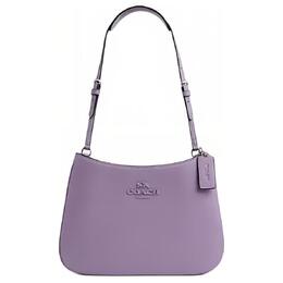 Coach Сумка Penelope из гладкой кожи, через плечо, женская, среднего размера, серебристого и светло-фиолетового цвета cp101-sviz