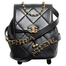 Chanel Женский рюкзак из овчины, черный as4866-b16572-94305