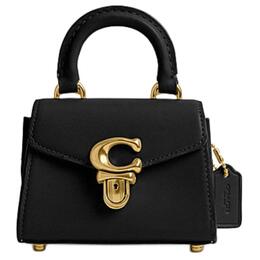 Coach Сумка-трансформеры Sammy из коровьей кожи, мини, женская, черная cr504-b4bk