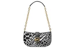 Michael Kors Сумка Carmen из телячьей шерсти, женская, черная 35h3gnmc1h-black
