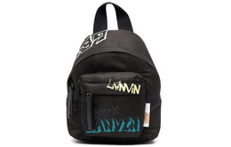 Lanvin Мужской мини-рюкзак из полиэстера, черный lmbgxa04nypup22