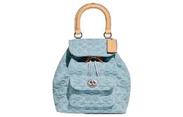 Coach Рюкзак Riya Fabric среднего размера, женский, синий cj833-lhpbu