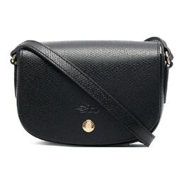 Longchamp Сумка-седло Épure из коровьей кожи, женская, черная 10165hyz001