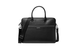 Michael Kors Мужская сумка-портфель для ноутбука из искусственной кожи, черная 33s3mmla2u001