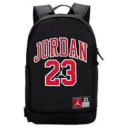 Полиэстеровый рюкзак среднего размера унисекс черно-красный Jordan jd2323008gs-001 | black & red