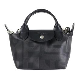 Longchamp Сумка женская из овчины на одно плечо, мини, черные 1500hnu001