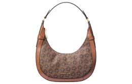 Michael Kors Сумка женская из искусственной кожи на одно плечо, небольшого размера, темно-коричневые и желто-коричневые 30s4g0pl5i-brn/luggage