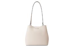 Michael Kors Сумка из искусственной кожи, через плечо, женская, среднего размера, молочно-белого цвета 35s4s3fs2i-ltcream
