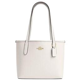 Coach Сумка-шоппер из коровьего спилка, женская, мелово-белая ct859-imchk