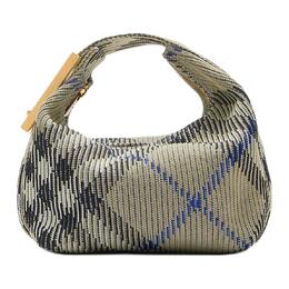 Burberry Дорожная сумка из полиамида, мини, женская, цвет "зеленый мох" 80933221