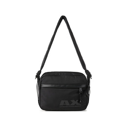Сумка через плечо AE из полиэстера унисекс черная Armani Exchange 952642-4r822-00020 | black