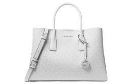 Michael Kors Сумка-шоппер из искусственной кожи, сумка-шоппер, сумка через плечо, сумка через плечо, большая женская белая сумка 30s4s9rs3v-101