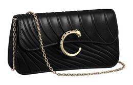 Сумка через плечо Cartier Panthère De Calfskin, женская, черная, мини l1002510