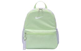 Nike Женский мини-рюкзак из полиэстера, цвет "Vapor Green", светло-фиолетовые цветы и белый dr6091376 | vapor green & light purple floral & white