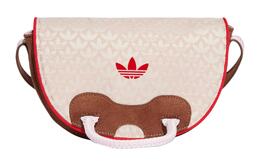 Adidas Originals Сумка через плечо из жаккардовой замши, обычная, унисекс, бежевая it7336 | beige