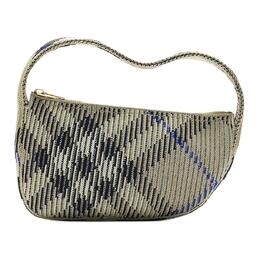 Burberry Мини-сумка женская из полиамида на одно плечо, цвет мохово-зеленый 80953741