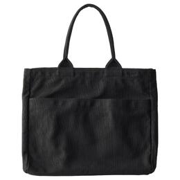 Uniqlo Сумка из хлопка, сумка на плечо, обычная, унисекс, черная e466333-000-09 | black