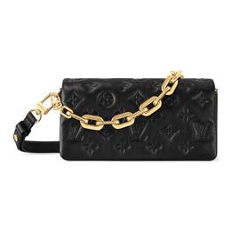 Louis Vuitton Сумка Pochette Coussin Black m83359