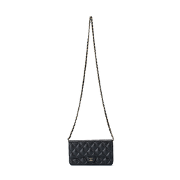 Chanel Сумка через плечо из коровьей кожи, женская, черная ap3744-b10583-c3906