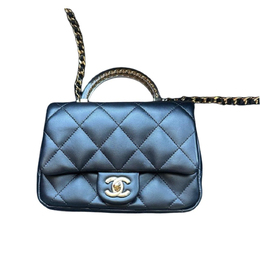 Chanel Кожаная сумка, сумка через плечо, женская, черная as4848-b16355-94305