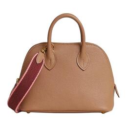 Сумка для боулинга Bolide Goatskin, сумка-мессенджер, сумка через плечо, мини-сумка для женщин, цвет Sparrow Wood Hermes h083853ccab
