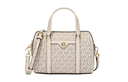 Michael Kors Женская сумка-трансформер Trumpets из искусственной кожи, цвет ванильно-белый/молочно-белый 35s4gtfc1b278