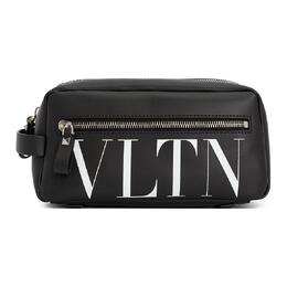 Valentino Мужская кожаная сумка через плечо, черная wy2p0r94lvn0no