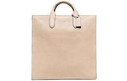 Coach Сумка-шоппер Gotham Leather Tote Bag, сумка-шоппер на одно плечо, переносная женская сумка-туба, бежевая c8342-jitwe