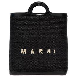 Сумка-тоут из рафии с вышитым логотипом Tropicalia Marni sbmp0179q0p386000n99