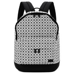 Issey Miyake Рюкзак из коровьей кожи унисекс, серебристо-белый bb42-ag532-91