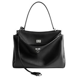 Сумка-тоут Rodeo из телячьей кожи средней высоты с верхней ручкой Balenciaga 7897722aa4u1000