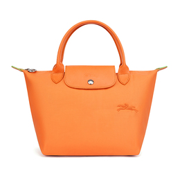 Longchamp Женская сумка Le Pliage Green из переработанного холста на одно плечо, небольшого размера, оранжевого цвета 1621919p54