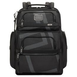 Tumi Рюкзак Alpha 3 из полиэстера с кожей, мужской, черно-серый 152417a516